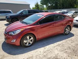 Salvage cars for sale from Copart Midway, FL: 2013 Hyundai Elantra GLS