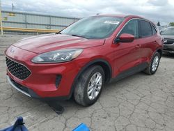 Salvage cars for sale at Dyer, IN auction: 2020 Ford Escape SE
