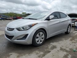 Salvage cars for sale at Lebanon, TN auction: 2016 Hyundai Elantra SE