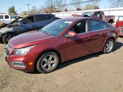 Salvage cars for sale at New Britain, CT auction: 2015 Chevrolet Cruze LT