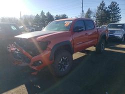 Salvage cars for sale from Copart Denver, CO: 2018 Toyota Tacoma Double Cab