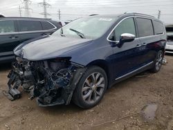 Salvage cars for sale at Elgin, IL auction: 2020 Chrysler Pacifica Limited