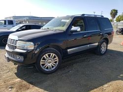 Salvage cars for sale at San Diego, CA auction: 2007 Lincoln Navigator