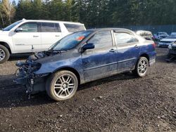 Vehiculos salvage en venta de Copart Graham, WA: 2005 Toyota Corolla CE