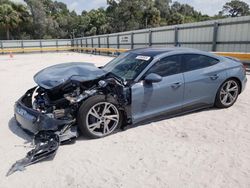 Salvage cars for sale from Copart Fort Pierce, FL: 2024 Audi E-TRON GT Premium Plus