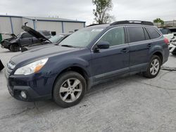 Salvage cars for sale at Tulsa, OK auction: 2013 Subaru Outback 2.5I Limited