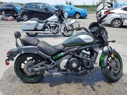 Salvage motorcycles for sale at Orlando, FL auction: 2016 Kawasaki EN650 B
