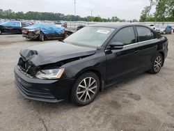 Salvage cars for sale at Dunn, NC auction: 2017 Volkswagen Jetta SE
