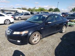 Salvage cars for sale from Copart Sacramento, CA: 2008 Acura TL