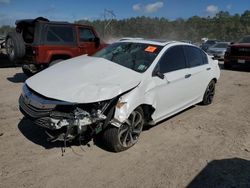 Salvage cars for sale from Copart Greenwell Springs, LA: 2016 Honda Accord EXL