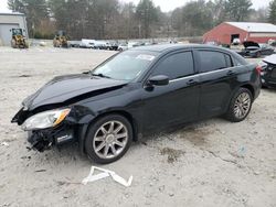 Salvage cars for sale from Copart Mendon, MA: 2013 Chrysler 200 LX