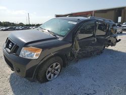 Salvage cars for sale at Homestead, FL auction: 2015 Nissan Armada SV