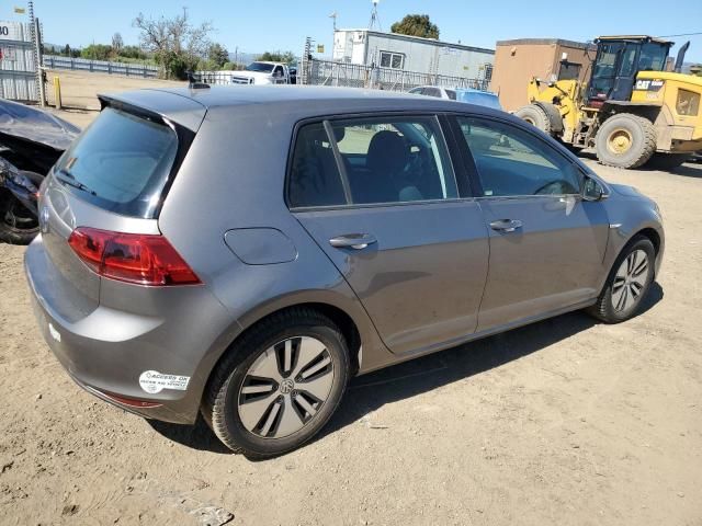 2016 Volkswagen E-GOLF SE