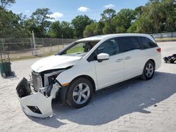 Salvage cars for sale at Fort Pierce, FL auction: 2018 Honda Odyssey EXL