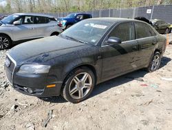 Audi A4 2 salvage cars for sale: 2007 Audi A4 2