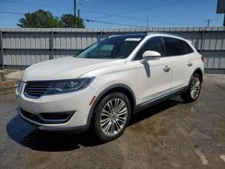 Vehiculos salvage en venta de Copart Montgomery, AL: 2016 Lincoln MKX Reserve