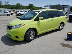Salvage cars for sale from Copart Lebanon, TN: 2016 Toyota Sienna XLE