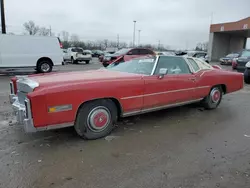 Salvage cars for sale at Fort Wayne, IN auction: 1977 Cadillac Eldorado