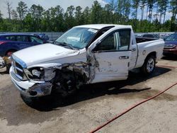 Salvage cars for sale from Copart Harleyville, SC: 2008 Dodge RAM 1500 ST