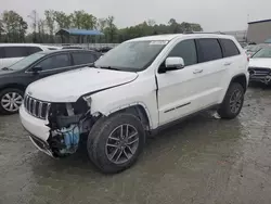 Salvage cars for sale at Spartanburg, SC auction: 2019 Jeep Grand Cherokee Limited