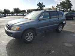 Salvage cars for sale from Copart San Martin, CA: 2007 Toyota Highlander Sport