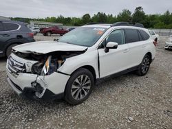 Salvage cars for sale from Copart Memphis, TN: 2017 Subaru Outback 2.5I Limited