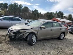 Salvage cars for sale at Mendon, MA auction: 2015 Nissan Altima 2.5