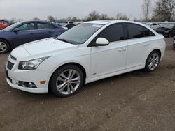 Chevrolet Cruze lt salvage cars for sale: 2012 Chevrolet Cruze LT