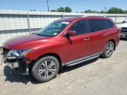 Salvage cars for sale from Copart Shreveport, LA: 2018 Nissan Pathfinder S