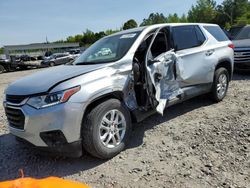 Chevrolet salvage cars for sale: 2021 Chevrolet Traverse LS