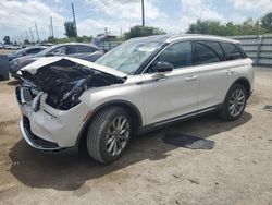 Salvage cars for sale at Miami, FL auction: 2022 Lincoln Corsair