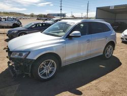 Salvage cars for sale from Copart Colorado Springs, CO: 2013 Audi Q5 Premium Plus