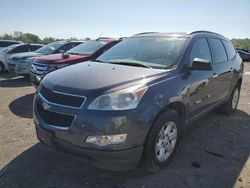 Salvage cars for sale at Cahokia Heights, IL auction: 2012 Chevrolet Traverse LS