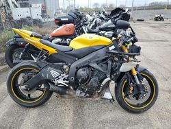 Salvage motorcycles for sale at Moraine, OH auction: 2008 Yamaha YZFR6