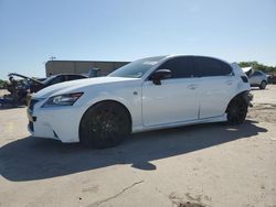Salvage cars for sale at Wilmer, TX auction: 2014 Lexus GS 350