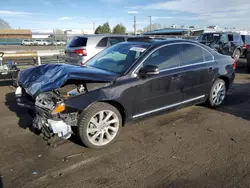 Salvage cars for sale from Copart Denver, CO: 2015 Volvo S80 PREMIER+