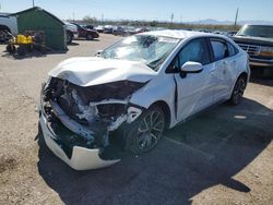 Salvage cars for sale from Copart Tucson, AZ: 2021 Toyota Corolla SE