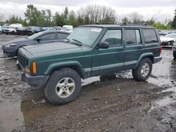 Salvage cars for sale from Copart Portland, OR: 2000 Jeep Cherokee Sport
