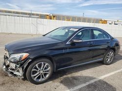 Salvage cars for sale at auction: 2015 Mercedes-Benz C 300 4matic