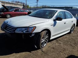 Salvage cars for sale from Copart New Britain, CT: 2017 Volkswagen Passat R-Line