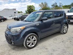 Vehiculos salvage en venta de Copart Opa Locka, FL: 2016 KIA Soul +