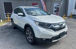 Vehiculos salvage en venta de Copart Homestead, FL: 2017 Honda CR-V EXL