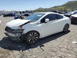 Salvage cars for sale at Colton, CA auction: 2013 Honda Civic EX