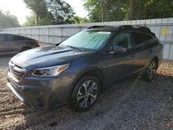 Salvage cars for sale from Copart Midway, FL: 2021 Subaru Outback Limited XT