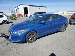 Salvage cars for sale at Airway Heights, WA auction: 2018 Hyundai Elantra SEL