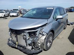 Salvage cars for sale at Martinez, CA auction: 2021 Toyota Sienna XLE