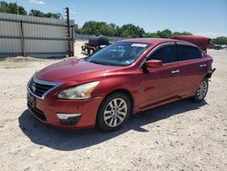 Salvage cars for sale from Copart New Braunfels, TX: 2015 Nissan Altima 2.5