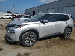 Salvage cars for sale at Jacksonville, FL auction: 2021 Nissan Rogue SV