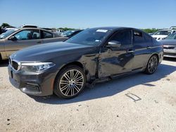 Salvage cars for sale at San Antonio, TX auction: 2017 BMW 530 I
