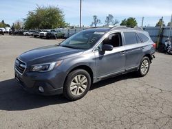 Salvage Cars with No Bids Yet For Sale at auction: 2019 Subaru Outback 2.5I Premium